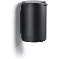 Zone Denmark RIM roskakori seinään kiinnitettävä 3,3 litraa Black