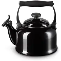 Le Creuset Tradition teakettle 2,1L, black