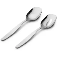 Alessi Itsumo salaattiottimet 25 cm Ruostumaton teräs