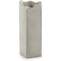 Serax Broquaine maljakko L 38 cm Grey