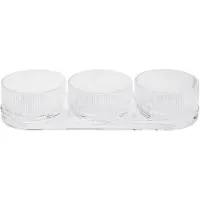 Stelton Pilastro tapas-setti 4-pakkaus Clear