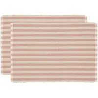 Södahl - Statement Stripe Pöytätabletti 33x48cm 2 kpl Pink