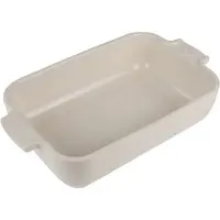 Peugeot Appolia Rektangulært Fad 22 Cm Cremehvid - Cream - 22 CM