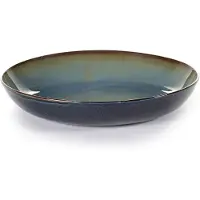 Serax Terres de Rêves -pastalautanen 23,5 cm Blue grey-dark blue