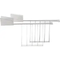Alessi Plissé leipäteline, valkoinen