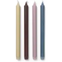 Ferm Living Pure candles 4 kpl Hurmaava sekoitus