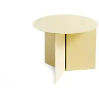 HAY Slit sohvapöytä Ø45 cm Light yellow