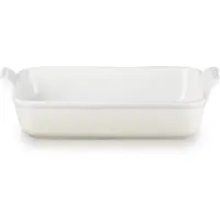 Le Creuset Heritage -uunivuoka 32 cm Meringue
