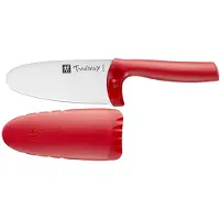 Zwilling Twinny Lasten kokkiveitsi - punainen - 10 cm