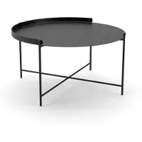Houe , Edge sidobord 76 cm musta teräs