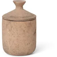 Ferm Living , Tuoksukynttilä Ura Pale Sienna (Kamomilla)