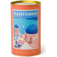 Designworks Puzzle World Travel Santorini - Multi/patterned - ONE SIZE