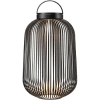 Blomus Lito LED-Lamppu L Musta