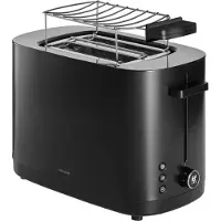 Zwilling Brödrost Med Bull/Bröd Värmare, 2 Korta Fack, 1000 W Svart - Black - 2 S