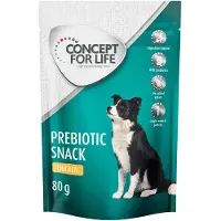 Concept for Life 3x80g Prebiotic Snacks kana koiranherkku