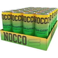 NOCCO BCAA San Citro -energiajuoma 330ml, 24-pack