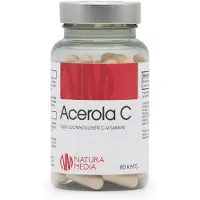 Natura Media Acerola C 80 kaps ravintolisä