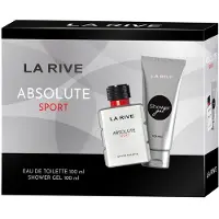 La Rive Rive Absolute Sport Men set EDT 100ml + shower gel 100ml (M)