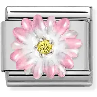 Nomination Classic Silvershine ruusu flower 330321/05