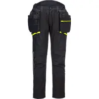 Portwest DX450 softshellhousut irroittavilla riipputaskuilla