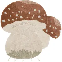 Lorena Canals Washable Rug Boletus - Multi/patterned - 120X 120CM