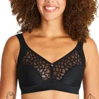 Swegmark Lovely Lilly Soft Bra - Black - 75 B