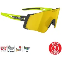 Salice 026 black-yelllow / RW yellow + orange spare lens