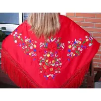 Flamenco Saali PGRR40 Punainen 140 cm