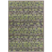 Narma Luke -smartWeave chenillematto, kaksipuolinen, vihreä, 100 x 160 cm