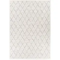 Narma Vao -smartWeave chenillematto, kaksipuolinen, valkoinen, 80 x 250 cm