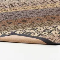 Narma Tidriku -smartWeave chenillematto, kaksipuolinen, kulta, 140 x 200 cm