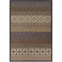 Narma kaksipuolinen smartWeave chenillematto, kulta, 100 x 160 cm