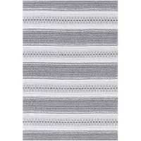 Narma Ryno -plasticWeave muovimatto, kaksipuolinen, harmaa, 70 x 150 cm