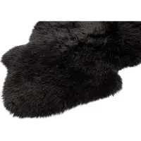 Narma Merino M -lampaantalja, musta, 8x, 170 x 180 cm