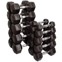 Strongman Kuusikulmaiset käsipainot , 2x 12,5 kg