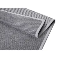 Narma Vivva -smartWeave chenillematto, kaksipuolinen, hopea, 160 x 230 cm