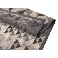 Narma Kiva -smartWeave chenillematto, kaksipuolinen, harmaa, 200 x 300 cm