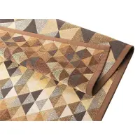 Narma Kiva -smartWeave chenillematto, kaksipuolinen, ruskea, 160 x 230 cm