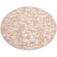 Rugsx Matto Pyöreä Solid, beige 30