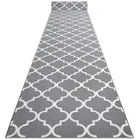Rugsx Trellis matto, 80x100 cm, harmaa
