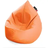 QUBO Säkkituoli lapsille Drizzle Drop Mango Pop Fit, oranssi