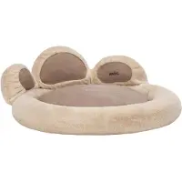 HOBBYDOG -koiran peti Exclusive Paw beige, 75x75 cm