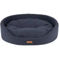 Amiplay soikea kanta Montana Black S, 46x38x13 cm.