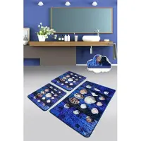 Hobby Hall Kylpyhuoneen mattosetti Seashell, 3 kpl.