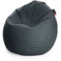 QUBO Säkkituoli Comfort 80 Grafiitti, huonekalukangas, tummanharmaa