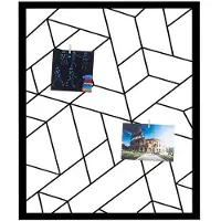 Hobby Hall Seinäkoriste Moodboard 2 Black, metallinen, 50 x 60 cm