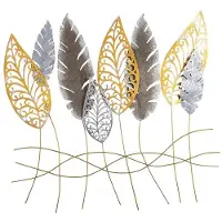 Hobby Hall Metallinen seinäkoriste, 75 x 80 x 5 cm