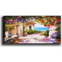 Hobby Hall Sisustustaulu Kukat, 30 x 80 cm