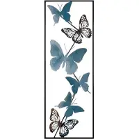 Hobby Hall Metallinen seinäkoriste, 32 x 90 x 5 cm