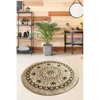 Asir kylpyhuoneen matto Mandal, 100 cm